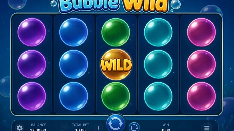 Menjelajahi Bubble Wild Slot: Harmonisasi Ikon Tradisional dan Fitur Terkini